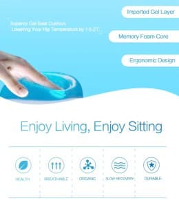 ZERO Gel Cushion – product detail