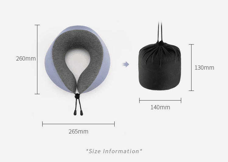 ZERO Travel Pillow – product detail