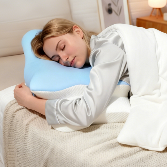 ZERO Pillow Relax: Cervical Massage Pressure-Relief Pillow
