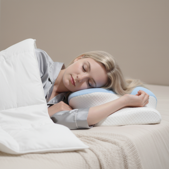 ZERO Pillow Relax: Cervical Massage Pressure-Relief Pillow