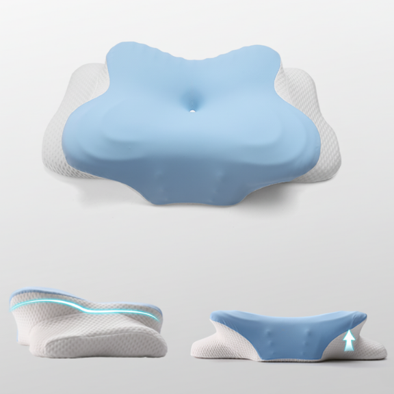 ZERO Pillow Relax: Cervical Massage Pressure-Relief Pillow